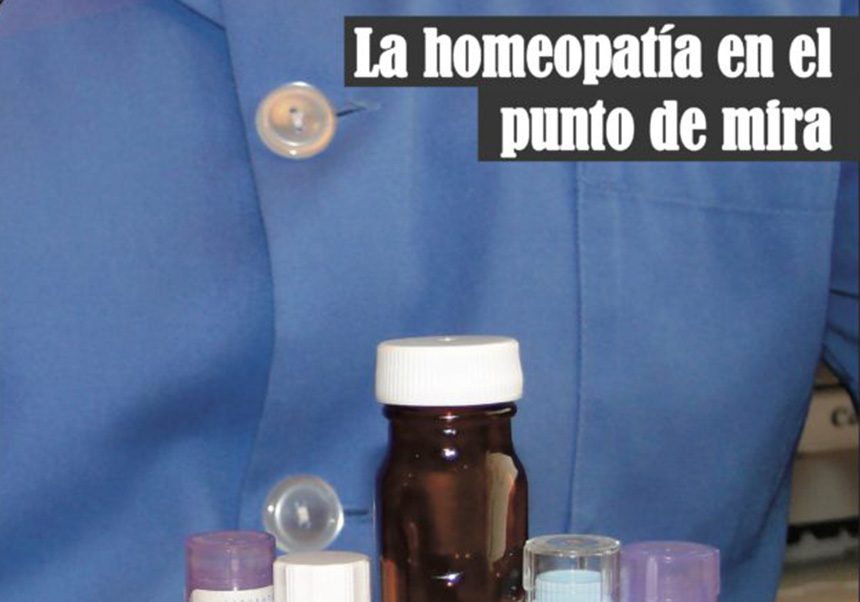 Portada de «La homeopatía en el punto de mira».