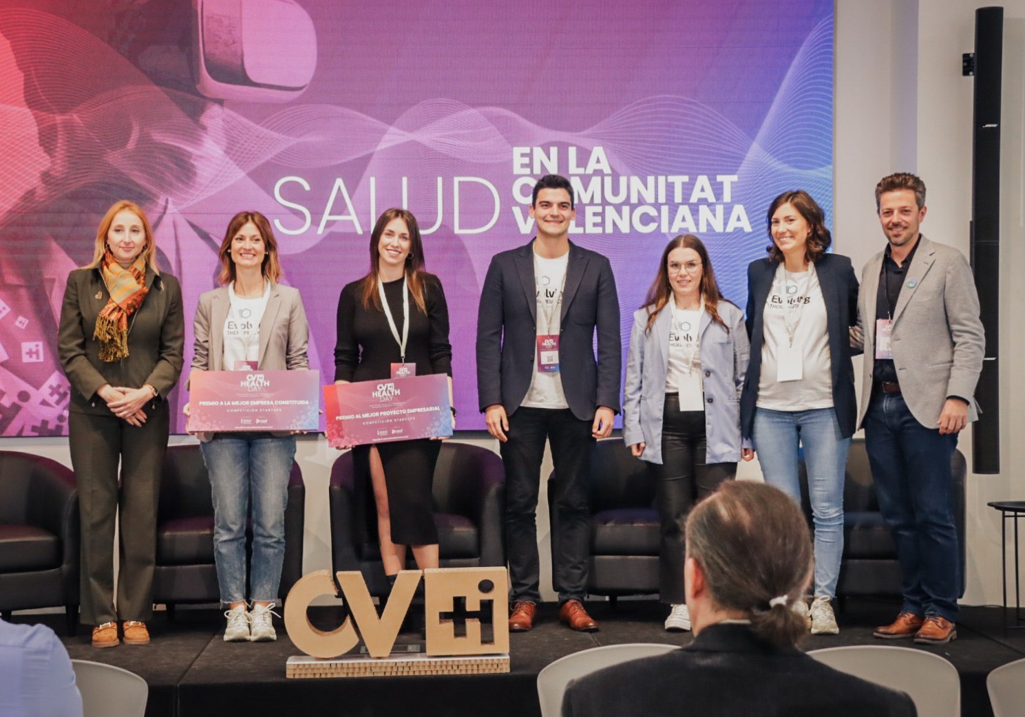 Reconeixement a les iniciatives de la Universitat de València en la competició d’Startup CV+i Health Day
