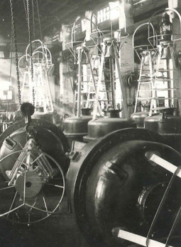 Machinery in a factory