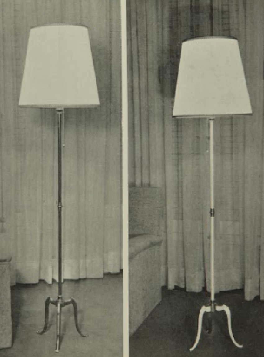 Catálogo 1964: lamparas, pies de lamparas, apliques y sobremesas