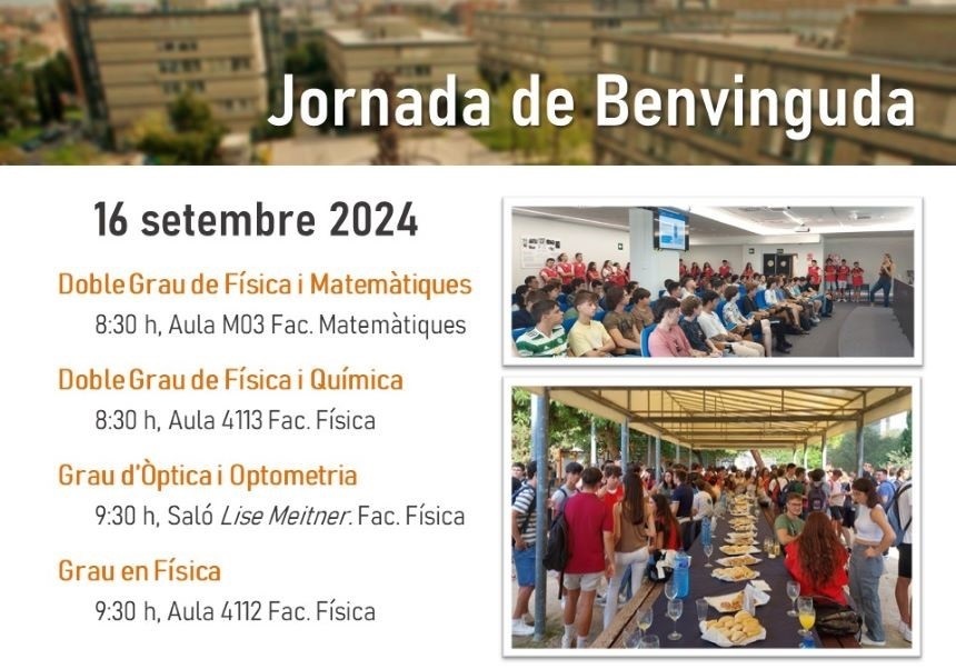Jornada de Bienvenida