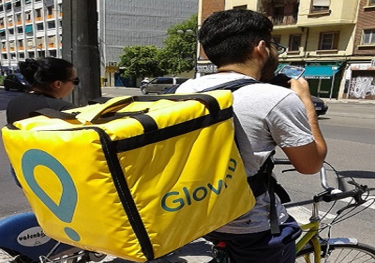 repartidor de Glovo