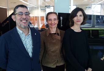 Rafael Castelló, Inmaculada Verdeguer, Sandra Obiol.