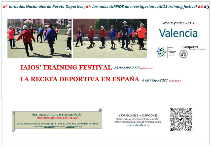 Información IAIOS TRAINING FESTIVAL