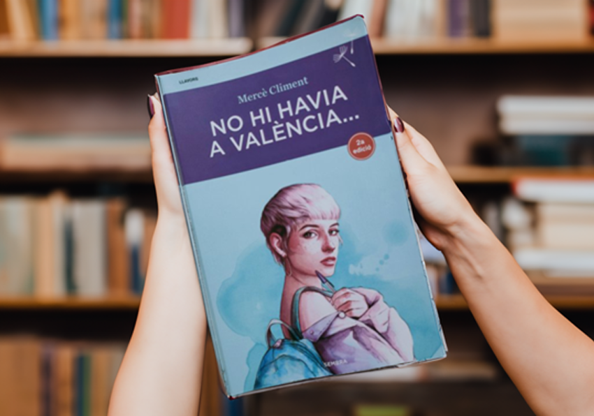 'No hi havia a València' at the Catalan B1/B2 reading club at the Blasco Ibáñez Languages Learning Centre