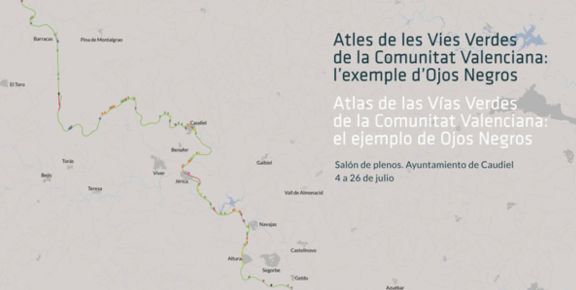 Exposició Atles de les Vies Verdes de la Comunitat Valenciana: l'exemple d'Ojos Negros: Cartelleria (2022) - imatge 0