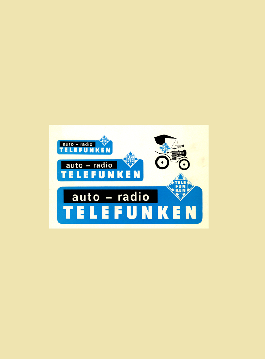 Catálogos publicitarios de la marca Telefunken