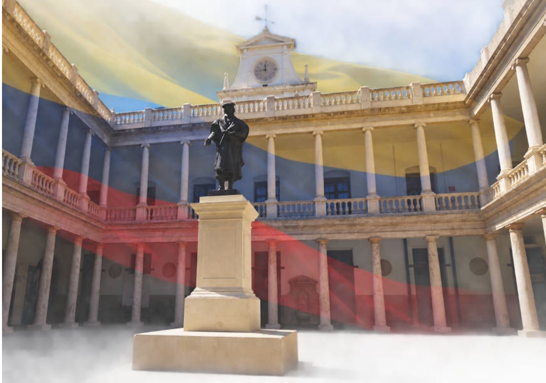 bandera de Colòmbia a la Nau