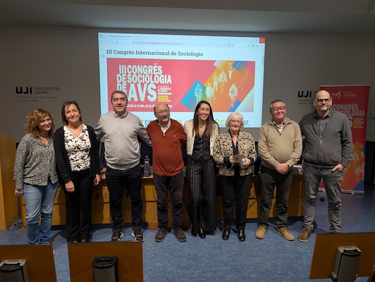 Imatge dels socis i sòcies d'honor de l'Associació Valenciana de Sociologia