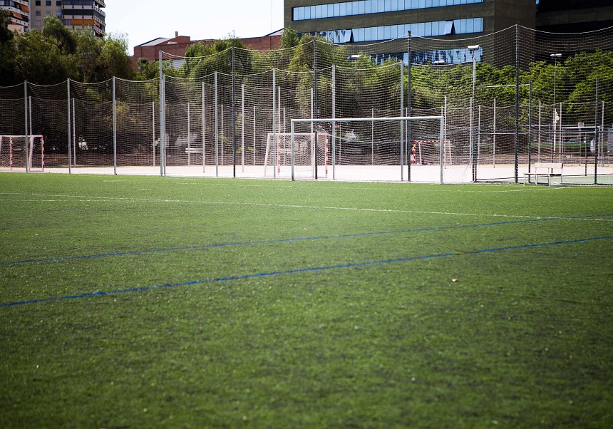 Instalaciones deportivas de la Universitat de València.