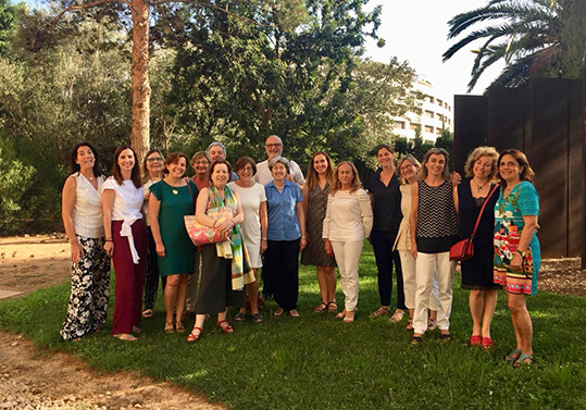 Participants de la xarxa en el Campus de Burjassot-Paterna