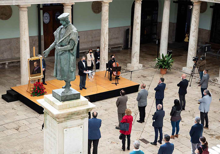 La Universidad recuerda el rector Peset, fusilado hoy hace 80 años