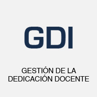 Gestión de la dedicación docente