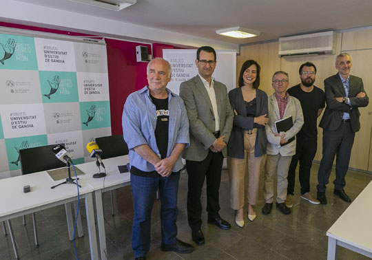 Participants en la presentació de la UEG.