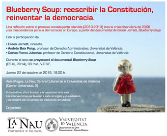 Poster of the Presentation of the documentary.