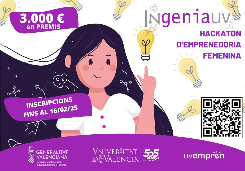 Dibuix de una dona rodejada de bombetes (idees)
