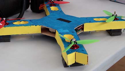 Imatge d'un dron.