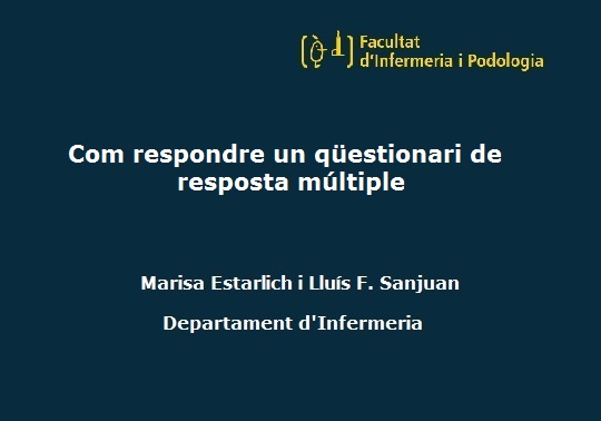 Com respondre un qüestionari de resposta múltiple 6