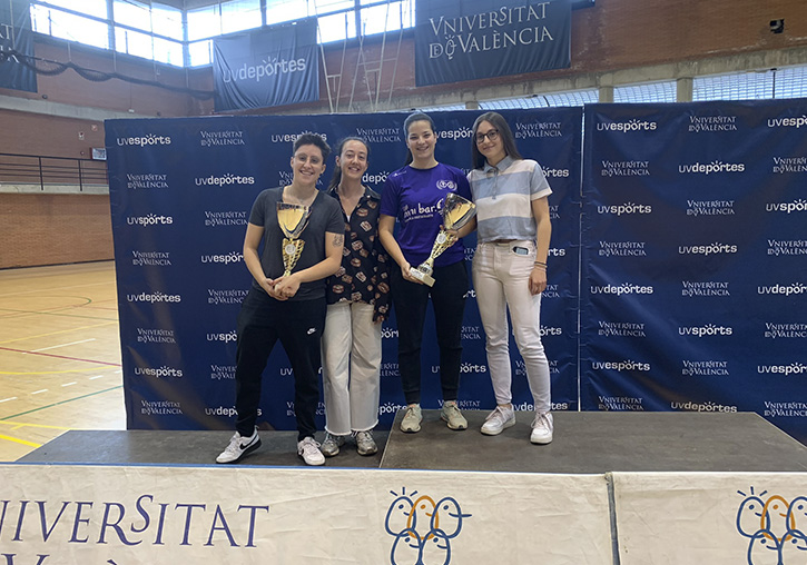 Entrega de trofeos de las Competiciones Internas de la UV