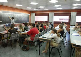 Estudiants en curs de formació