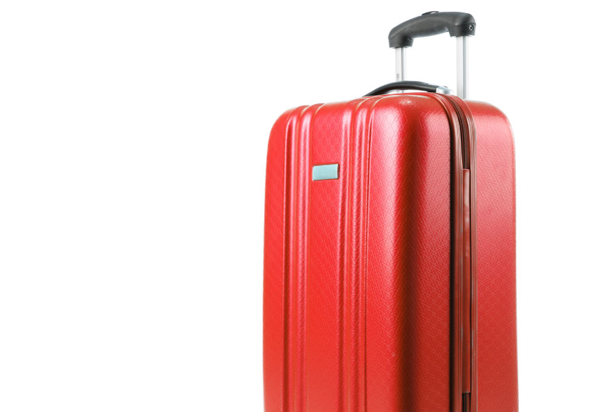 Imatge del esdeveniment:maleta roja Borsa de viatge