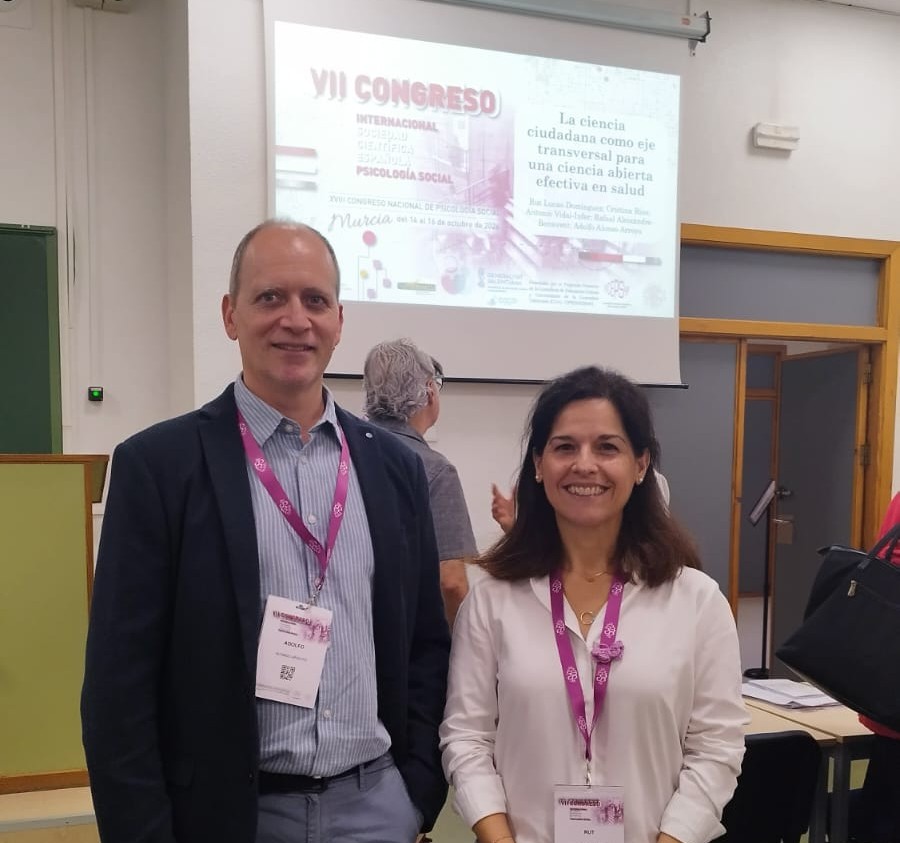 Adolfo and Rut at the SCEPS congress