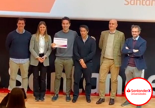 Spinally, un projecte emprenedor vinculat a la Universitat de València, aconsegueix el primer premi del Santander X Spain Award en la categoria Launch, destinat a iniciatives amb potencial impacte en la societat