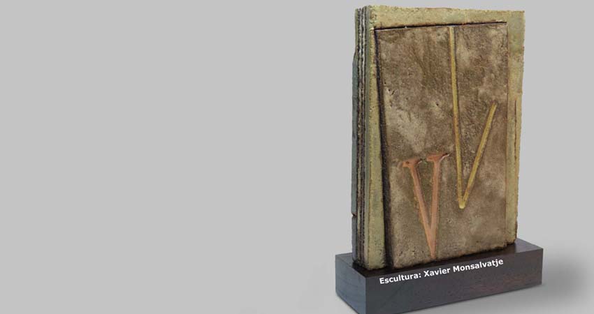 Escultura Premi Vicent Ventura
