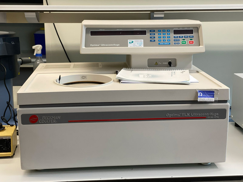 Beckman Coulter Optima TLX Ultracentrifuge 120000 Rpms