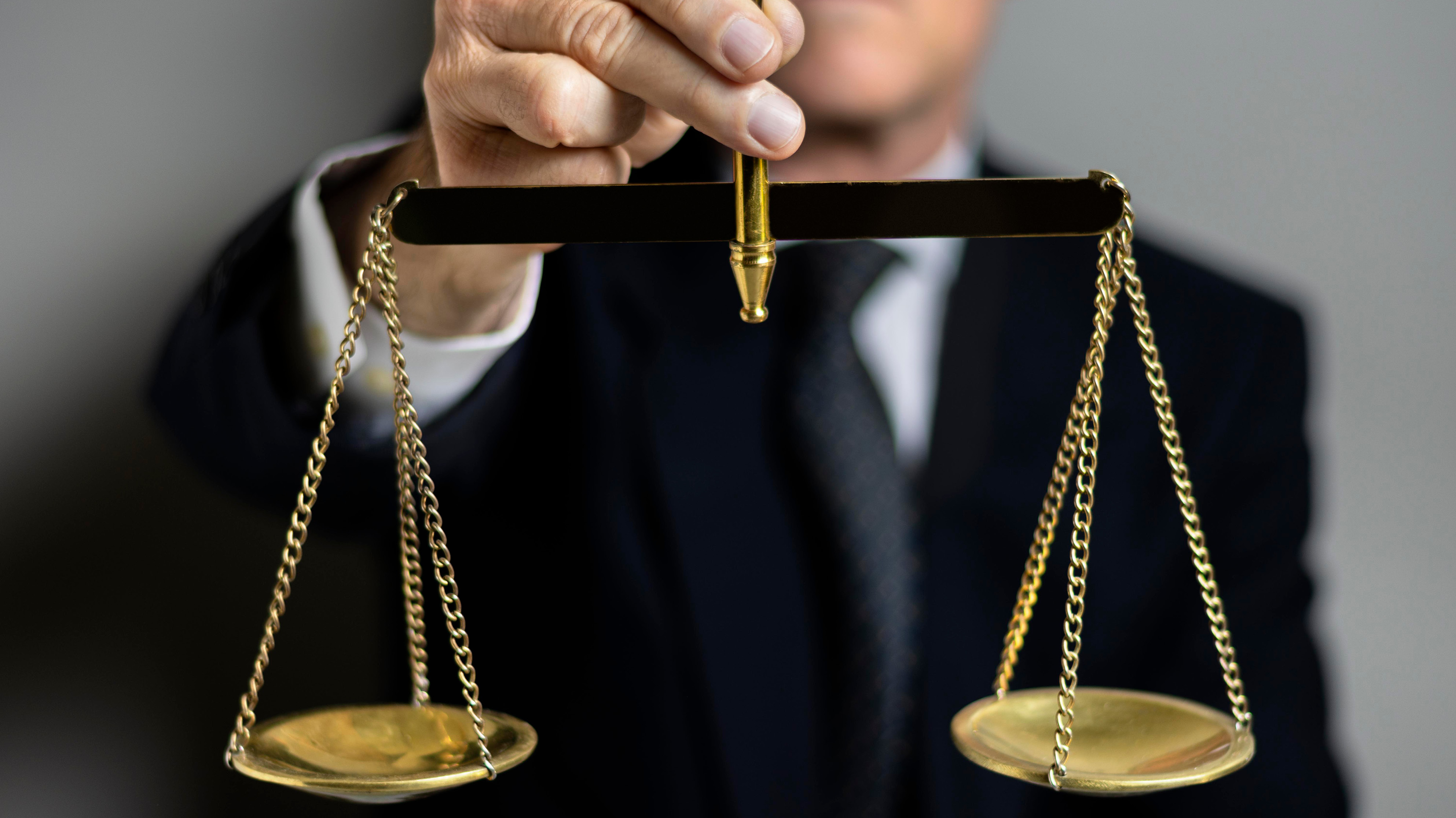 Balança judicial
