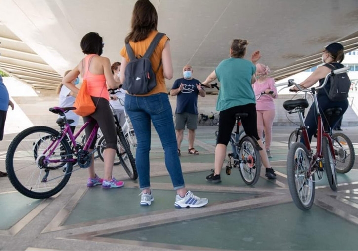 La Generalitat y las Universidades públicas valencianas apuestan por un uso seguro de la bicicleta
