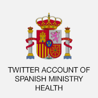The Twitter account of th Spanish Ministry of Health