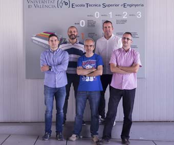 Grup d'investigadors de l'ETSE.
