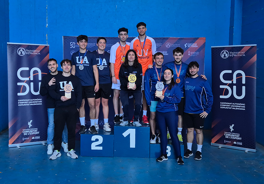 frontenis podium