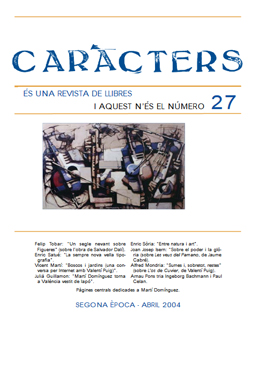  Caràcters 27