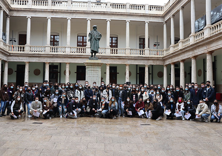 Asistentes al V Encuentro de Representantes de la Universitat de València