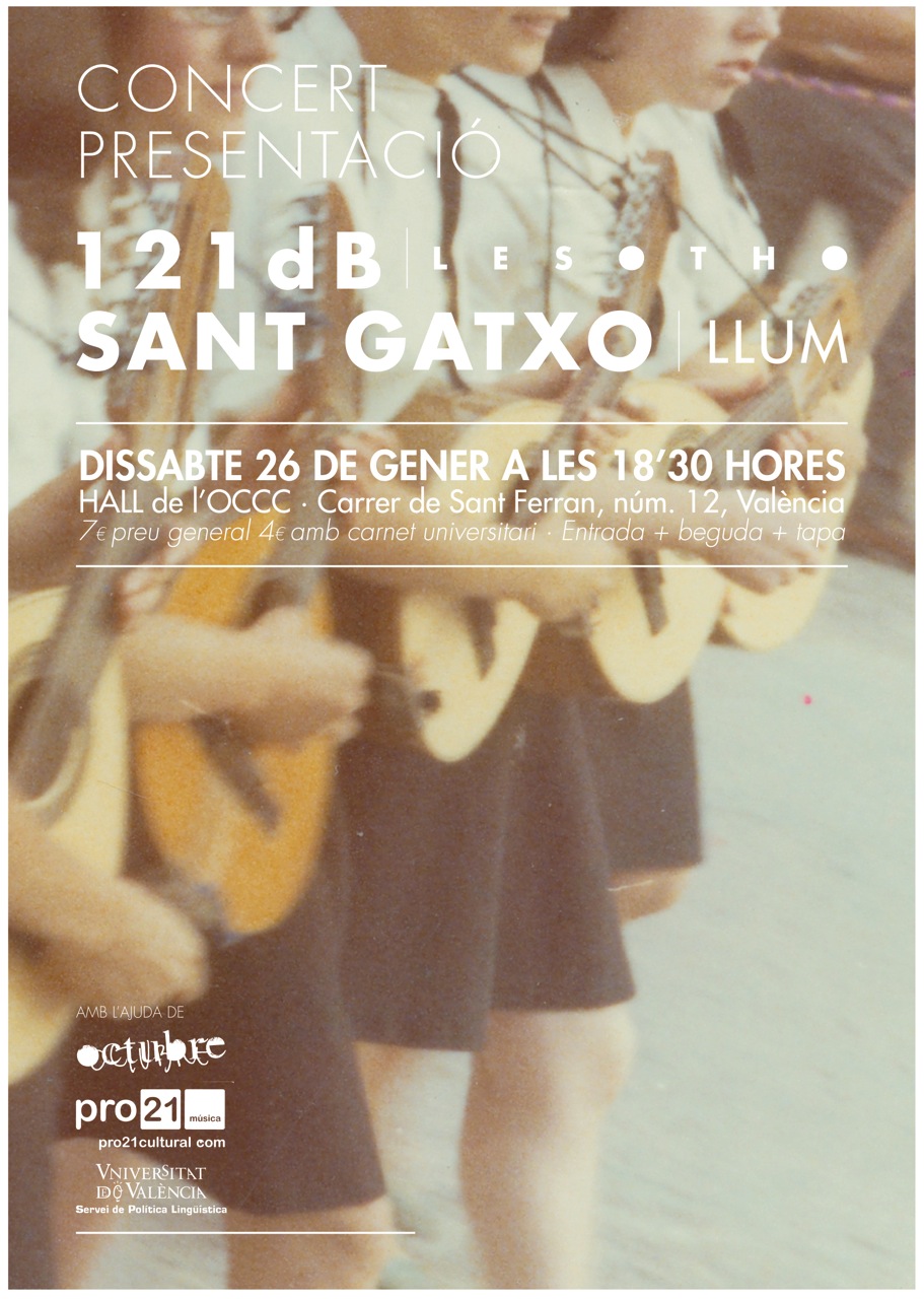 Cartel del concierto