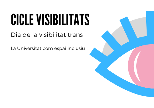 Poster of the 'Visibilitats' cycle of conferences