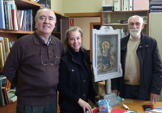 Josep Montesinos, María Gómez, José Aznar.