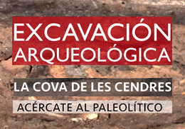 Cartell de l'excavació