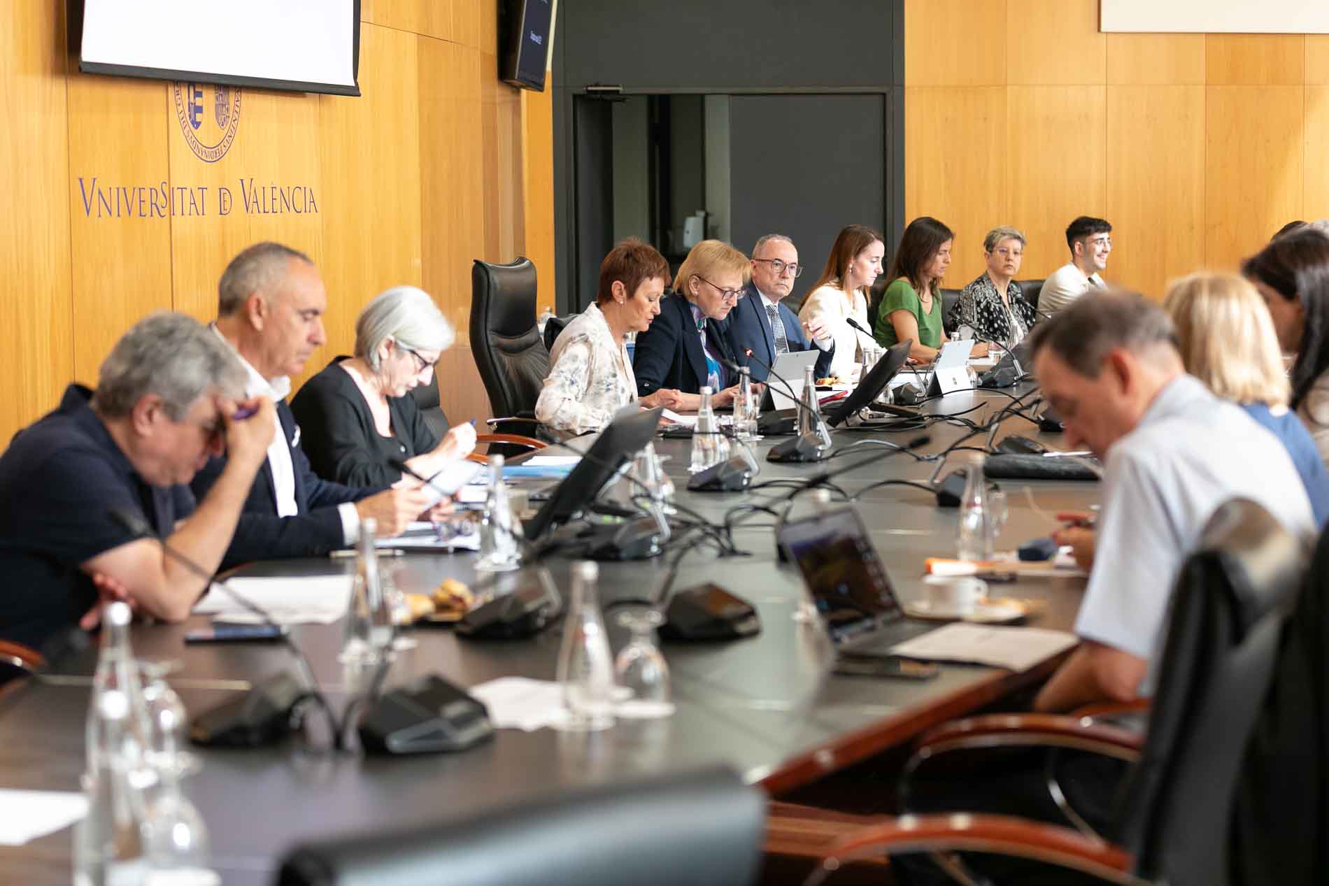 El Consell de Govern referma el compromís de la UV amb Palestina