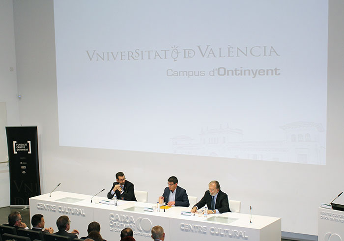 Inauguración de la Universidad de Invierno de Ontinyent en el 2016.