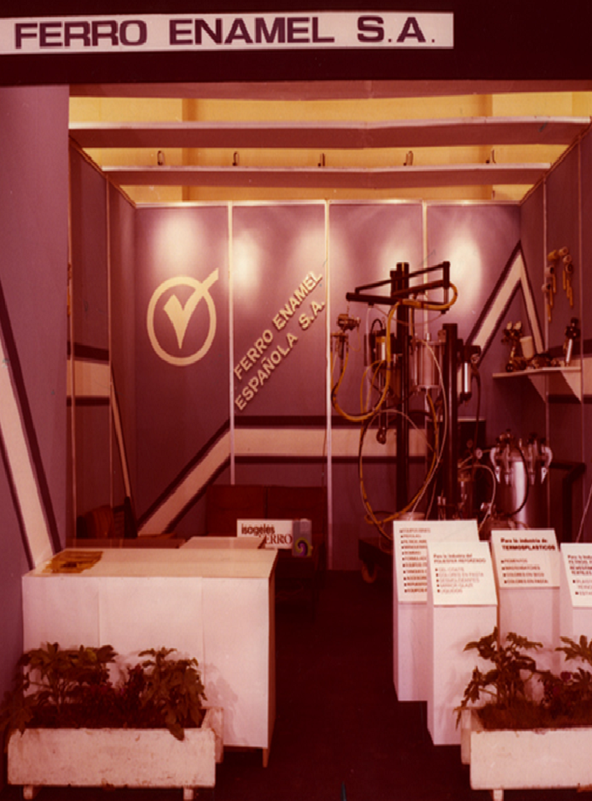 Stand para empresa 'Ferro Enamel Española S.A.'