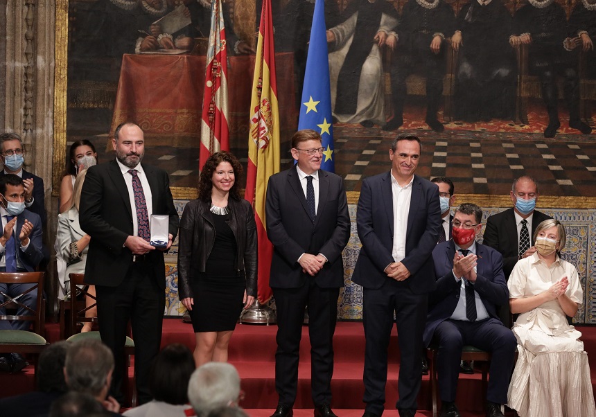 Acte de lliurament dels premis Nou d'Octubre.