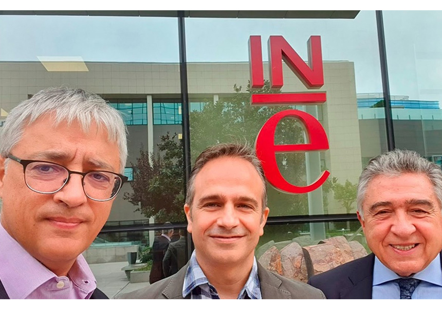 Rafael Chaves, Ángel Soler y José Luis Monzón