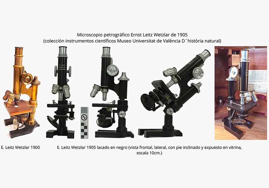 Microscopio petrógrafico E. Leitz, Wetzlar - Enero