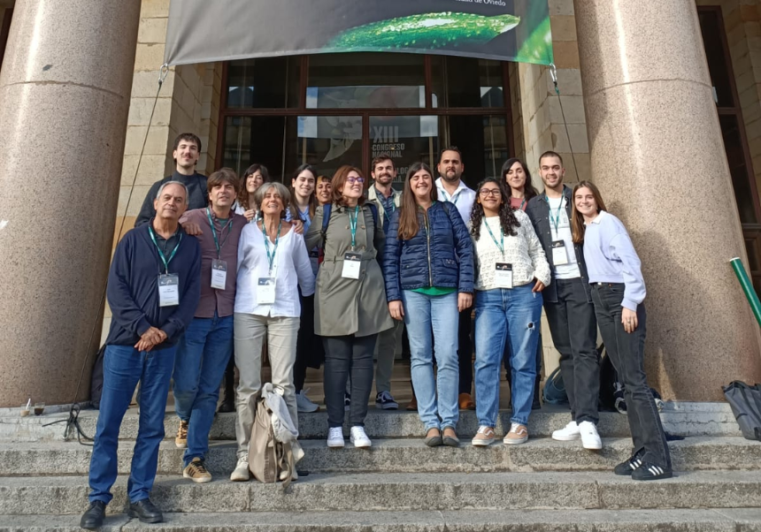 Members of the project at the congress