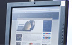 pantalla d'ordinador amb nova web