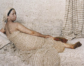 “Les femmes du Maroc” Picture: Lalla Essaydi.