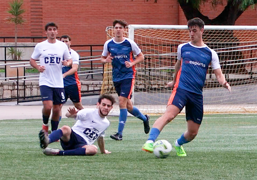 partido de futbol masculino